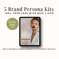 5 Beauty Branding Kits with Personality Quiz