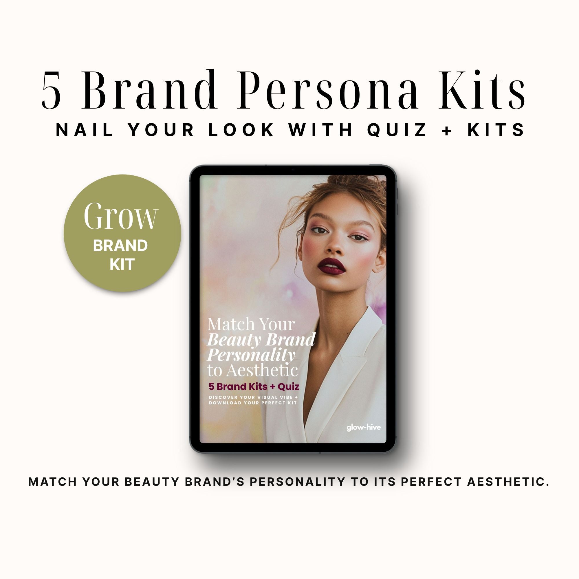 5 Beauty Branding Kits with Personality Quiz