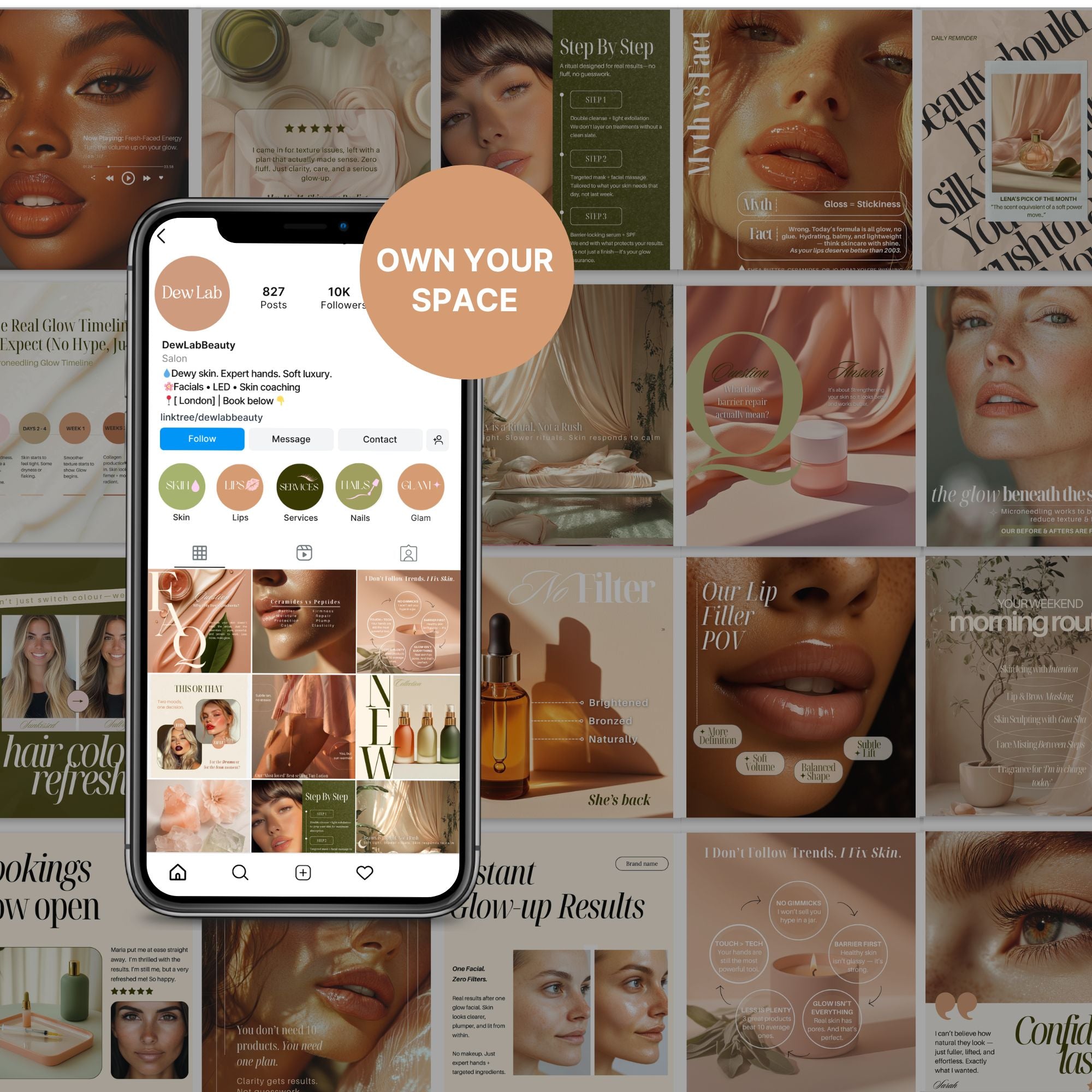 The Clarity Formula Bundle™ – Masterclass + 30 Editable Beauty Posts