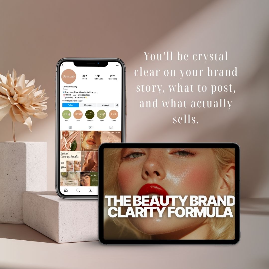 The Clarity Formula Bundle™ – Masterclass + 30 Editable Beauty Posts