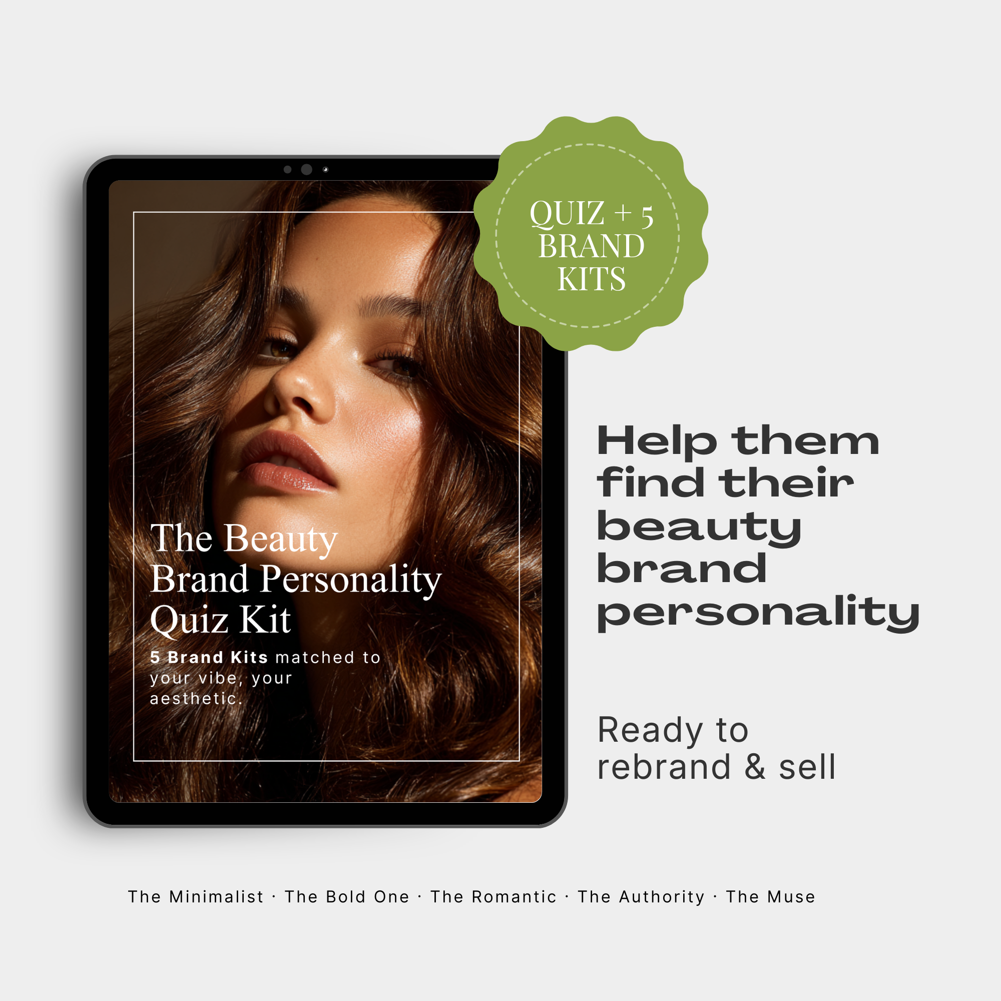 5 Beauty Branding Kits with Personality Quiz