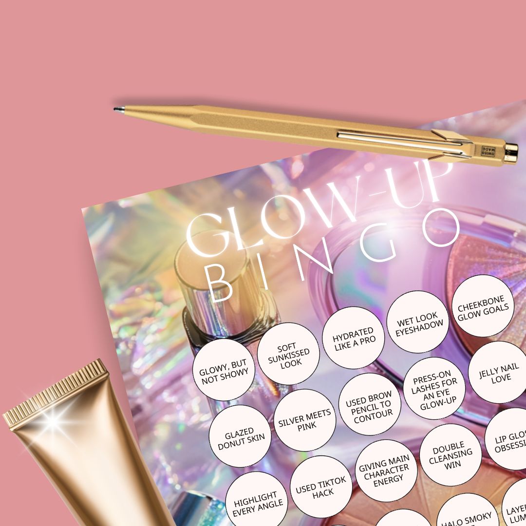 Glow-Up Bingo – A Beauty Printable for Glow Lovers