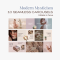 Modern Mysticism — 10 Seamless Carousel Templates