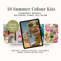 The Summer Edit: 10 Colour Palettes for Beauty Brands