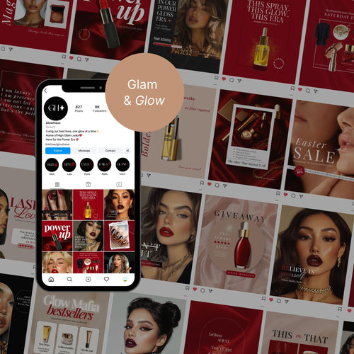 31 Bold Beauty Editable Instagram Posts
