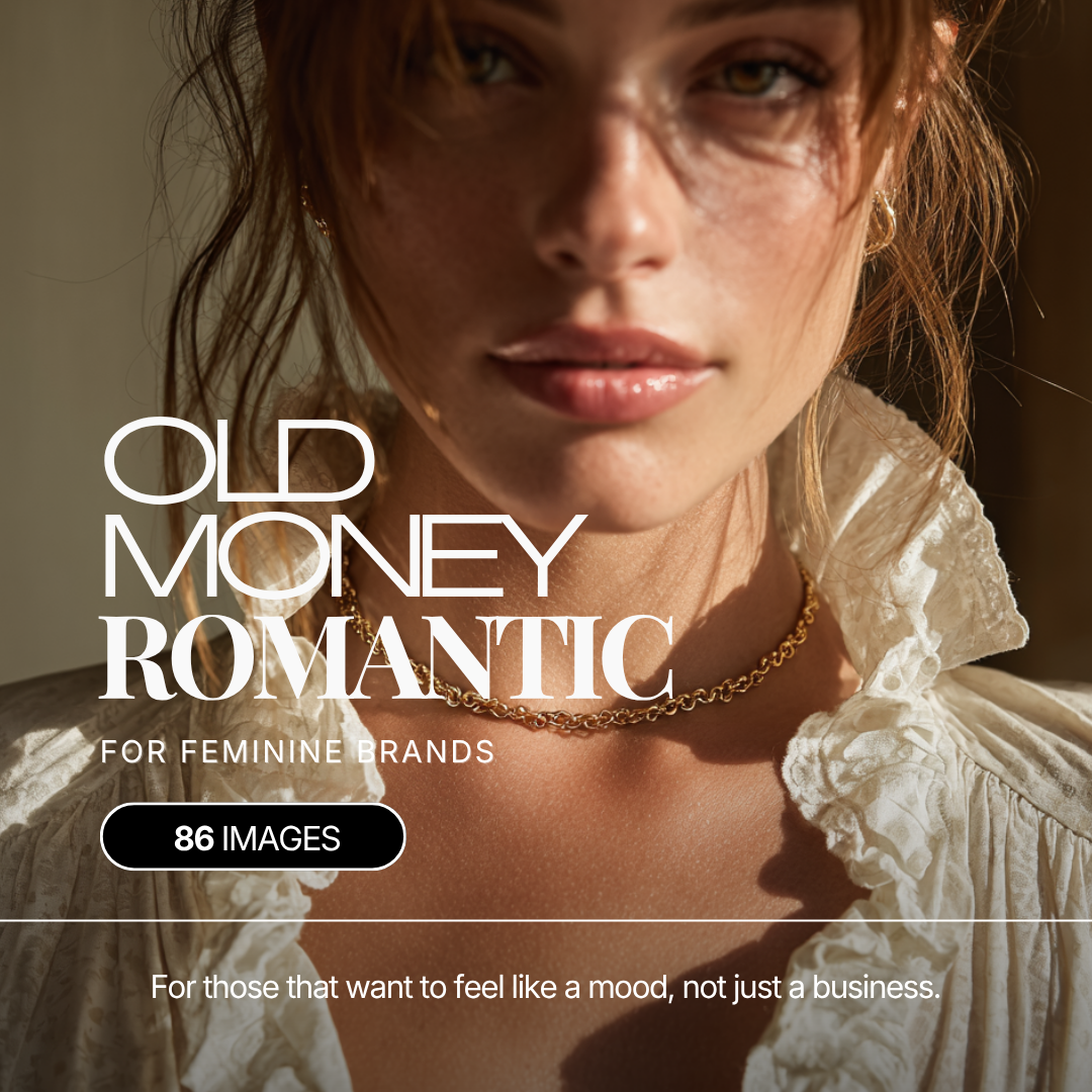 Old Money Romantic Feminine Image Pack