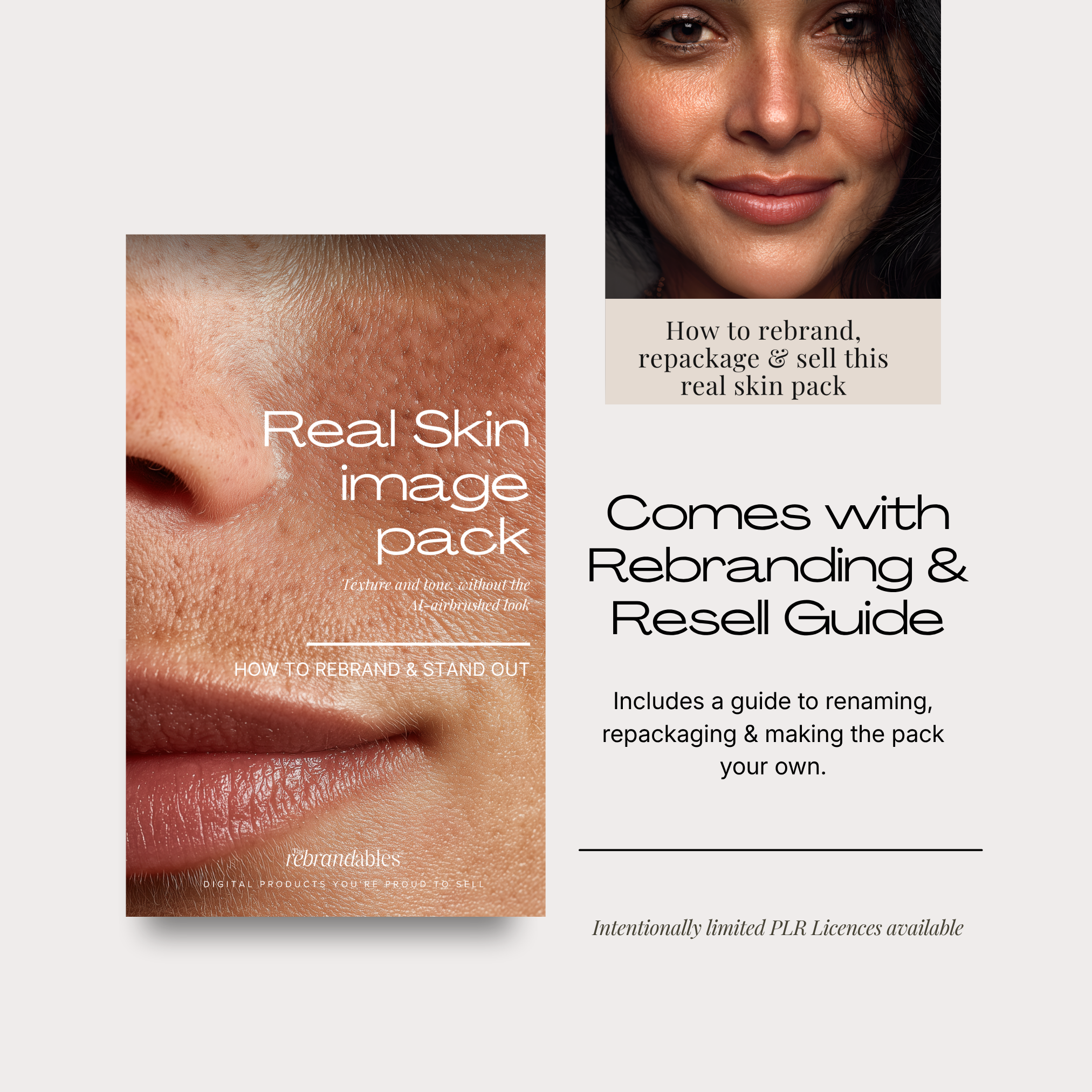 Real Skin - Editorial Beauty Image Pack